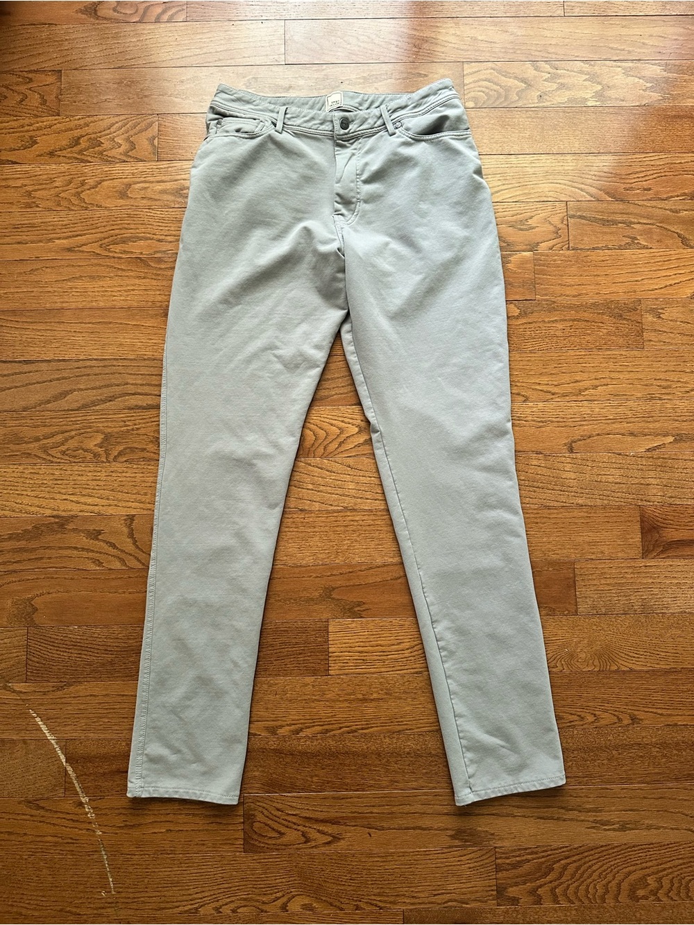 Swet Tailor Pants Men's Gray 34x34 Stretch Performance Knit 5 Pocket Casual